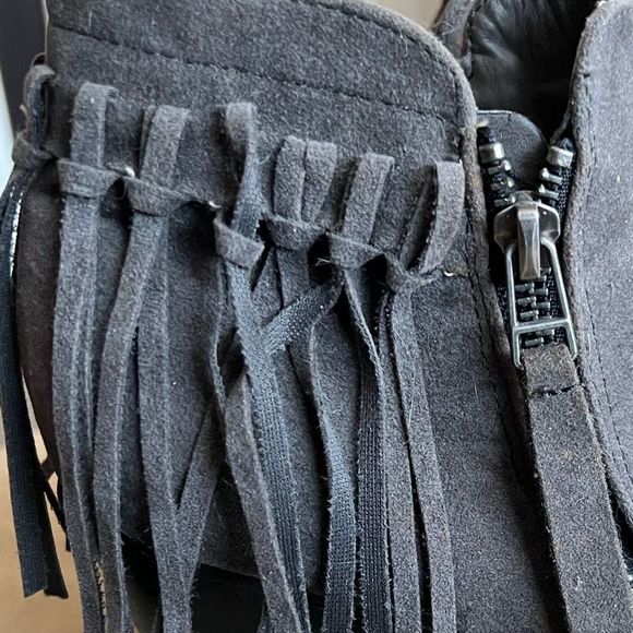 Brand New Fringe Booties - Picture 3 of 7